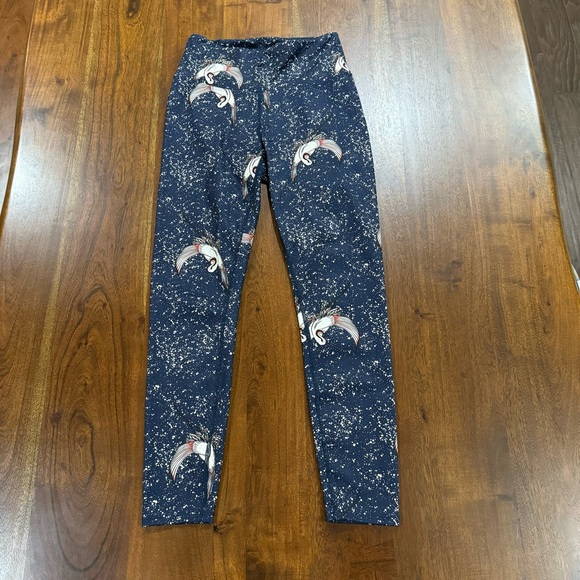 Free People Movement Swan Bird Leggings Size Small - Picture 1 of 7